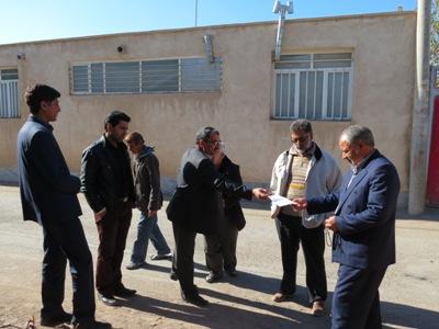 گزارش تصویری: بازدید رئیس شورا از مشکلات شهروندان