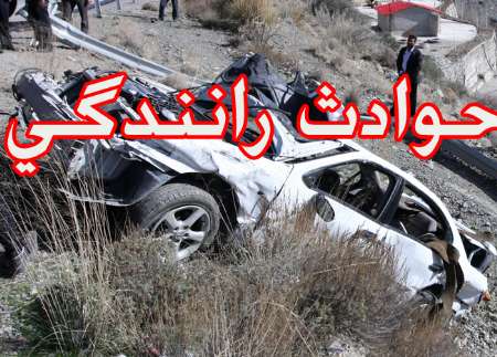 باز هم حادثه در محور زرند-کوهبنان / ۴ کشته و زخمی در حادثه واژگونی پژو