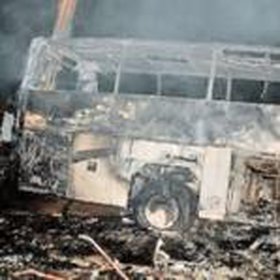 سقوط اتوبوس به داخل دره در هراز و کشته شدن ۱۵ نفر