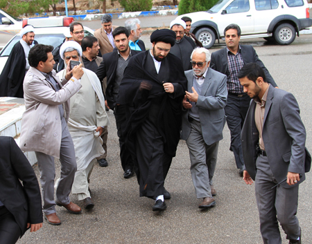 حضور سید علی خیمنی در شهرستان زرند (گزارش تصویری)