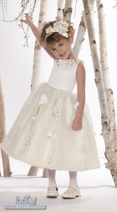 جدیدترین مدل لباس عروس بچگانه (عکس)