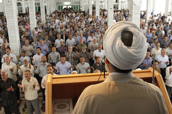 گزارش تصویری از آخرین نماز جمعه حجت الاسلام کرمی پور در زرند