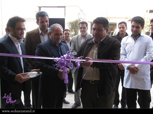 مرکز درمانی و داروخانه دامپزشکی در زرند افتتاح شد