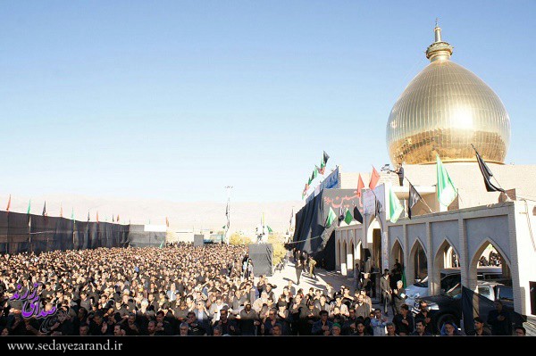 تجمع بزرگ عزاداران اربعین حسینی(ع) در زرند برگزار شد
