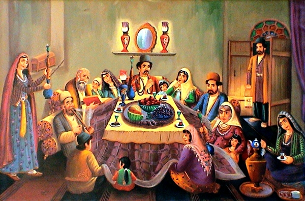 آداب و رسوم مردم کرمان در شب یلدا