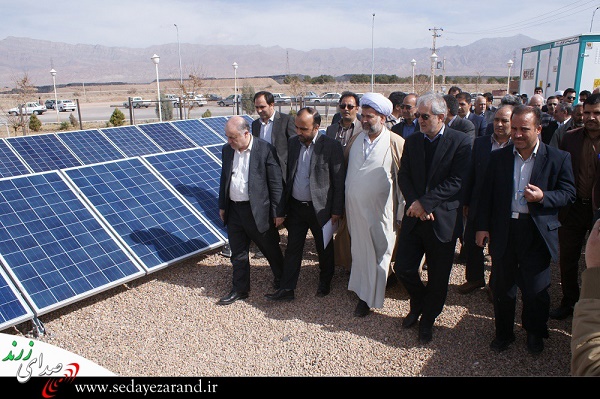 بزرگترین نیروگاه خورشیدی کشور در زرند!!!