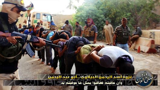 اعدام ۳۳ عراقی توسط داعش