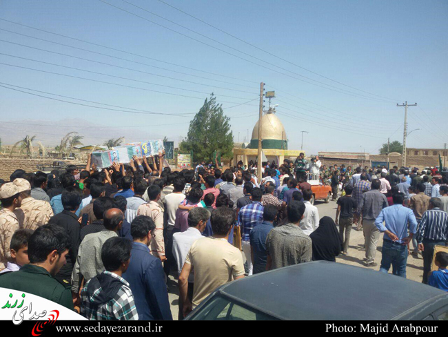 مقام شهدا مردم را به خیابان ها کشاند (+گزارش تصویری)