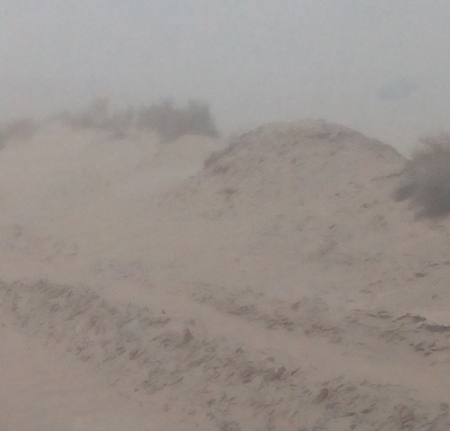 طوفان شن در غرب بخش یزدان آباد زرند / مسئولین به فکر زندگی بدون شن برای مردم باشند!
