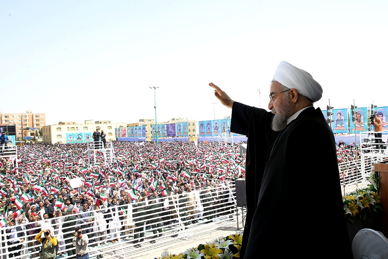 سخنرانی دکتر روحانی در جمع مردم استان کرمان