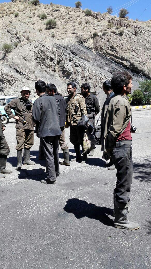 گلایه کارگران معدن پابدانا که حقوق و عیدی دریافت نکرده‌اند (+تصاویر)