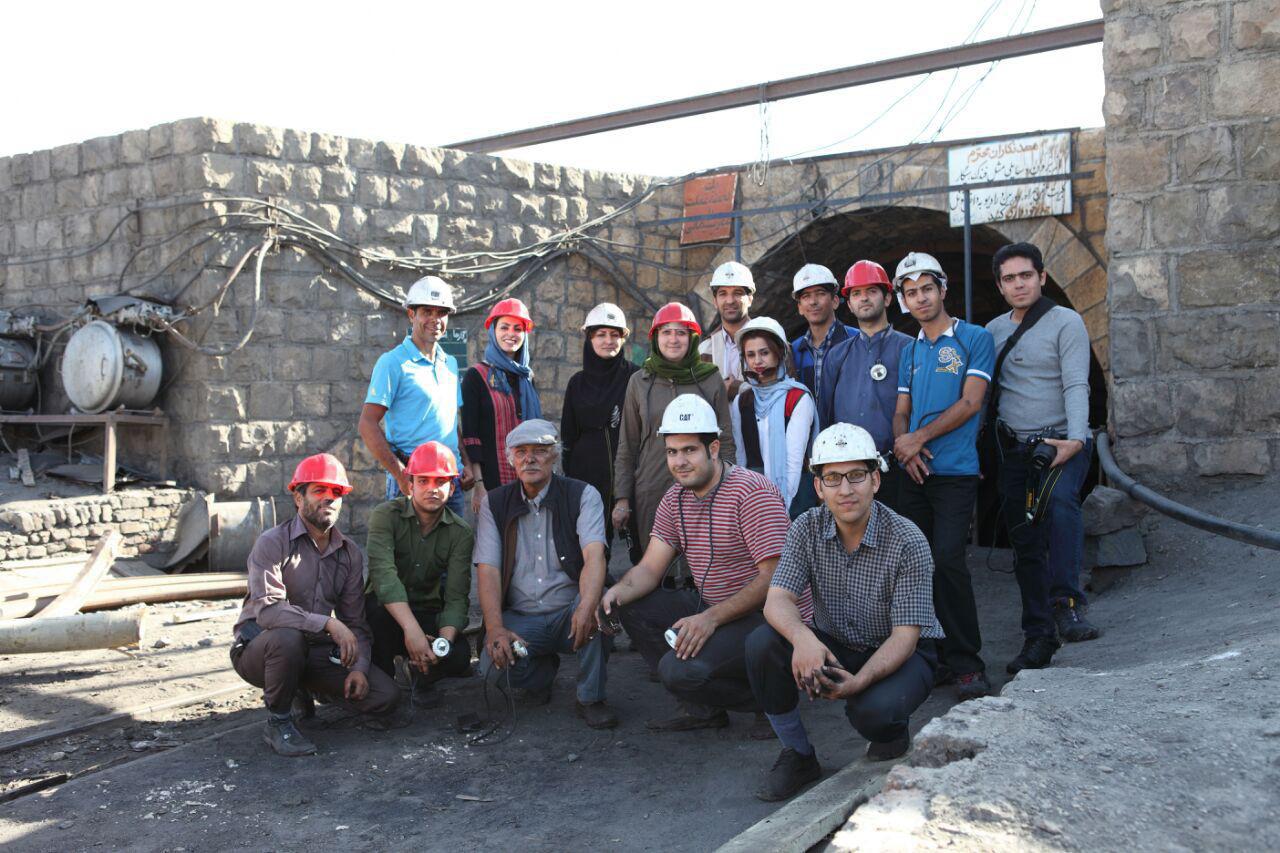 اولین تور گردشگری معادن زغالسنگ ایران در شهرستان زرند برگزار شد (+تصاویر)