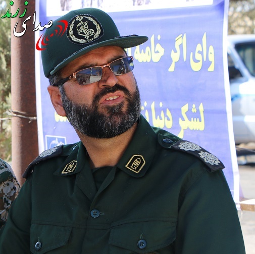 سرهنگ پاسدار عباس ایزدی فرمانده جدید سپاه کوهبنان درگذشت (+عکس)