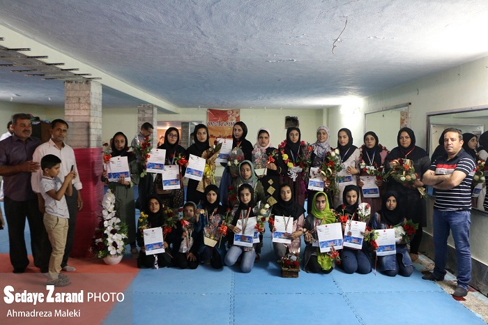 درخشش دختران کاراته کار زرندی در مسابقات قهرمانی کشور