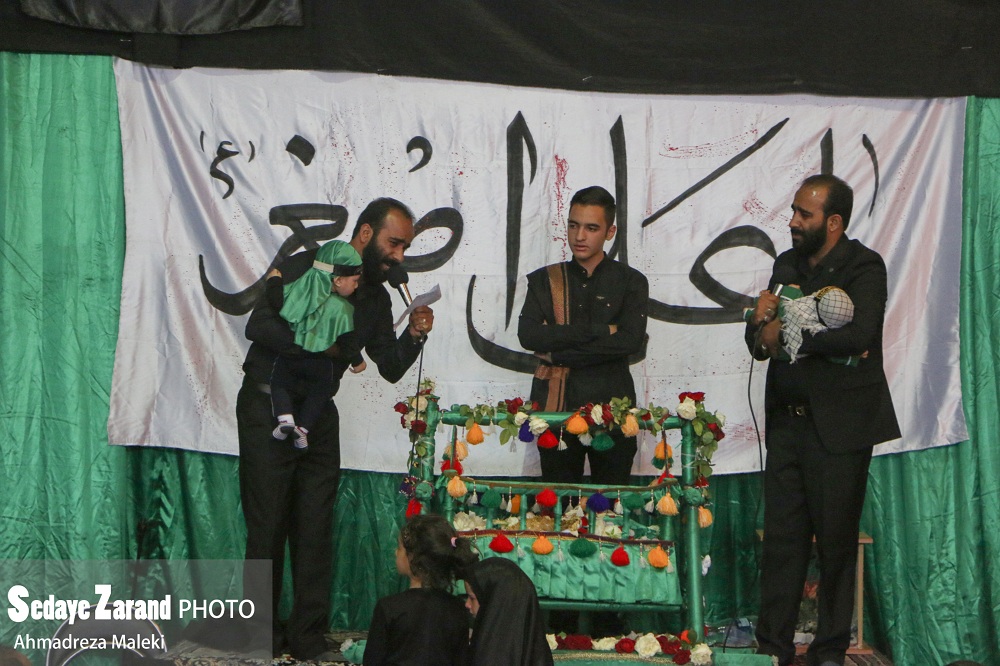 عکس/ مراسم شیرخوارگان حسینی در زرند