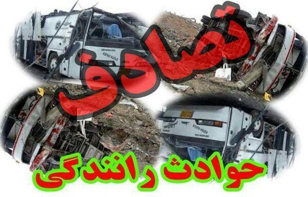 یک کشته و ۴ زخمی در تصادف محور داهوئیه – ریحانشهر