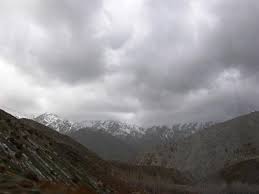 بارش بسیار سنگین برف در همۀ جاده های شمال استان کرمان