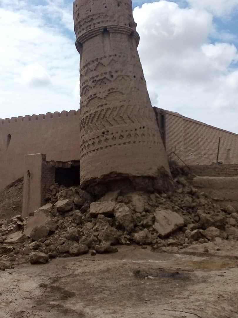 آسیب جدی به بنای تاریخی و ارزشمند چهار برج یزدان آباد