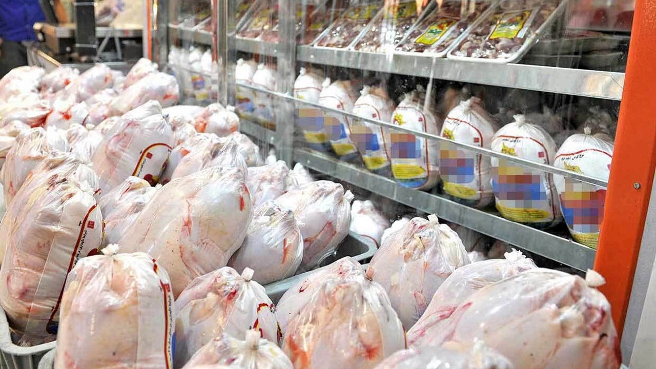 عرضه مرغ منجمد با قیمت هر کیلو ۱۵ هزار تومان در کرمان