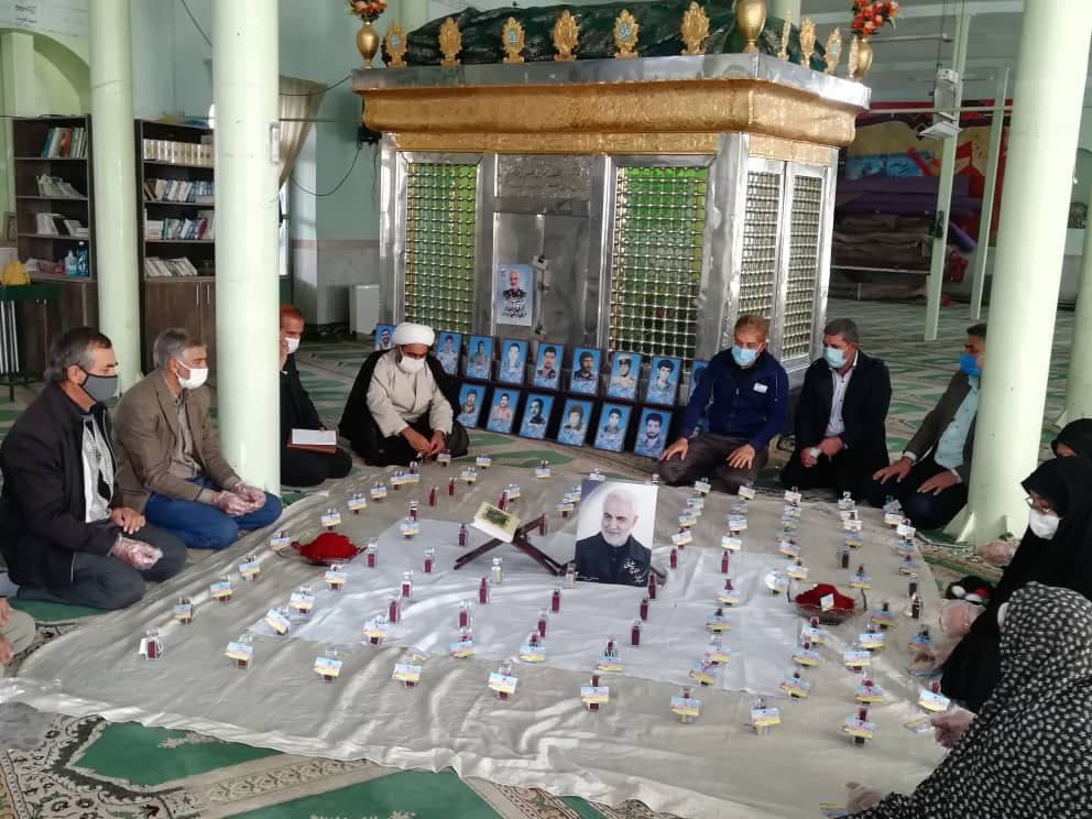 تدارک ۱۴۰ بسته زعفران برای قدردانی از مدافعین سلامت در زرند