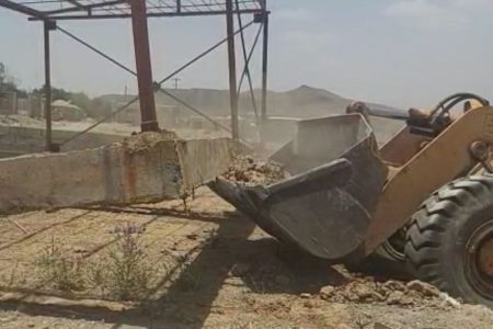 رفع تصرف بیش از ۱۱ هکتار از اراضی ملی در شهرستان زرند