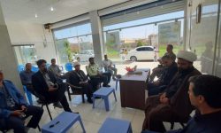 افتتاح دفتر خدمات زیارتی عقیق سیر در بخش یزدان آباد
