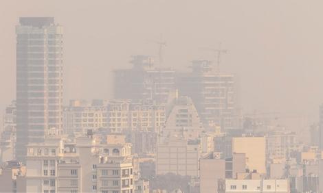 کیفیت هوای پایتخت در ۲۱ ایستگاه در وضعیت آلوده