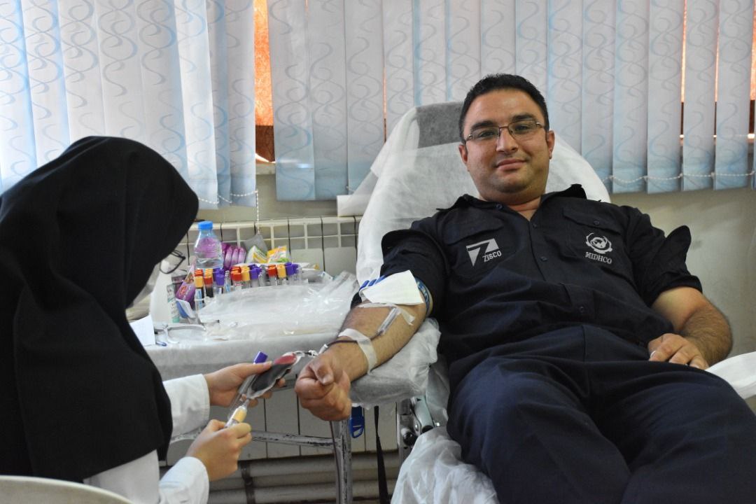اهداء ۲۵ هزار سی سی خون