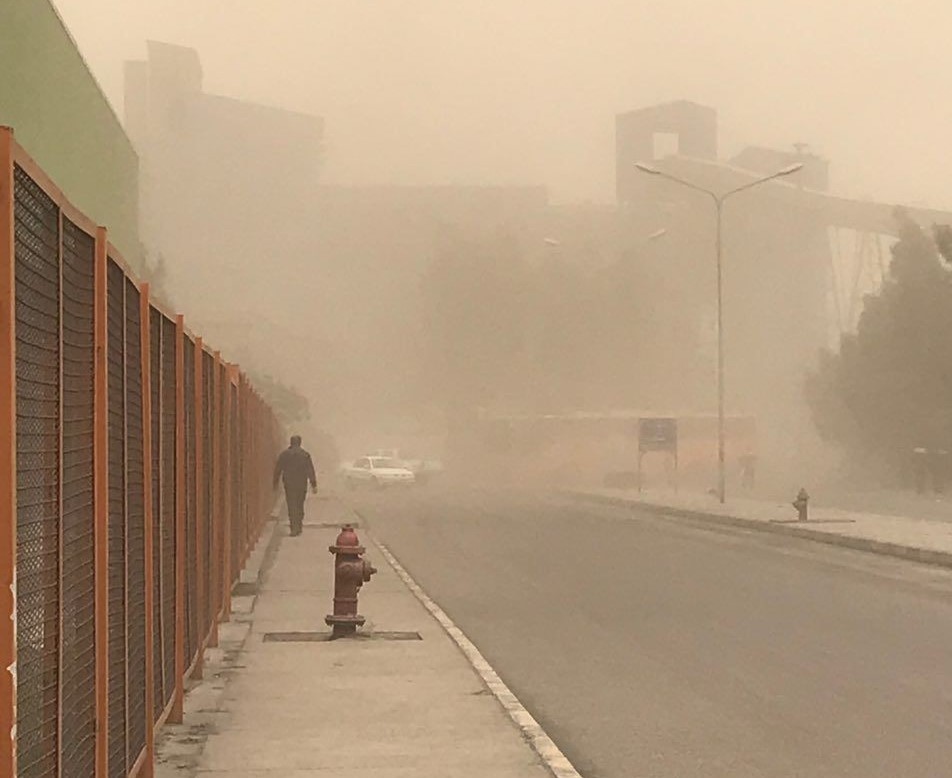 احتمال کاهش کیفیت هوا در شمال استان