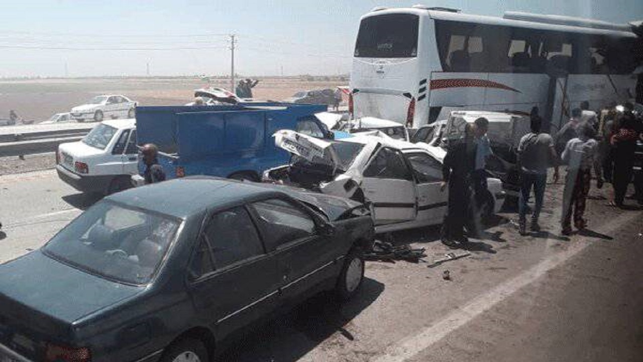 ۴۵۰ نفر در تصادفات جاده ای کرمان جان باختند