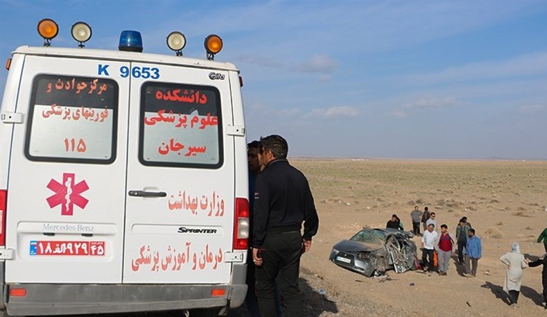 ۷۳۱ نفر در تصادفات جاده ای استان کرمان جان باختند