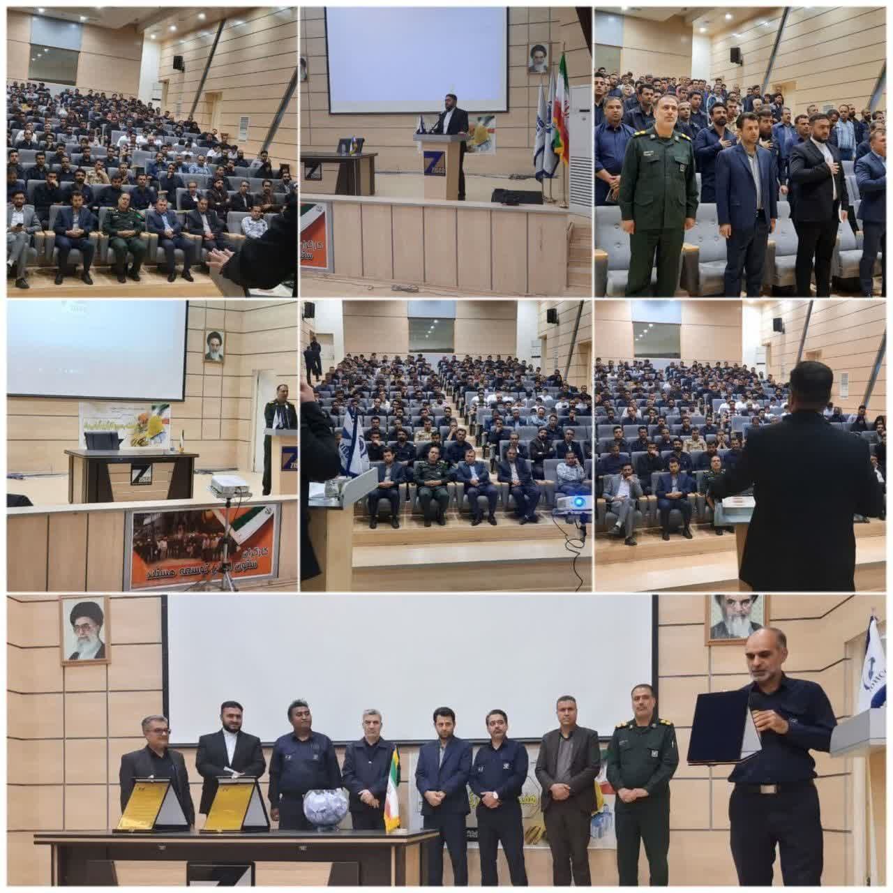 برگزاری همایش گرامیداشت مقام کار و کارگر و هفته بسیج کارگری در شهرستان زرند